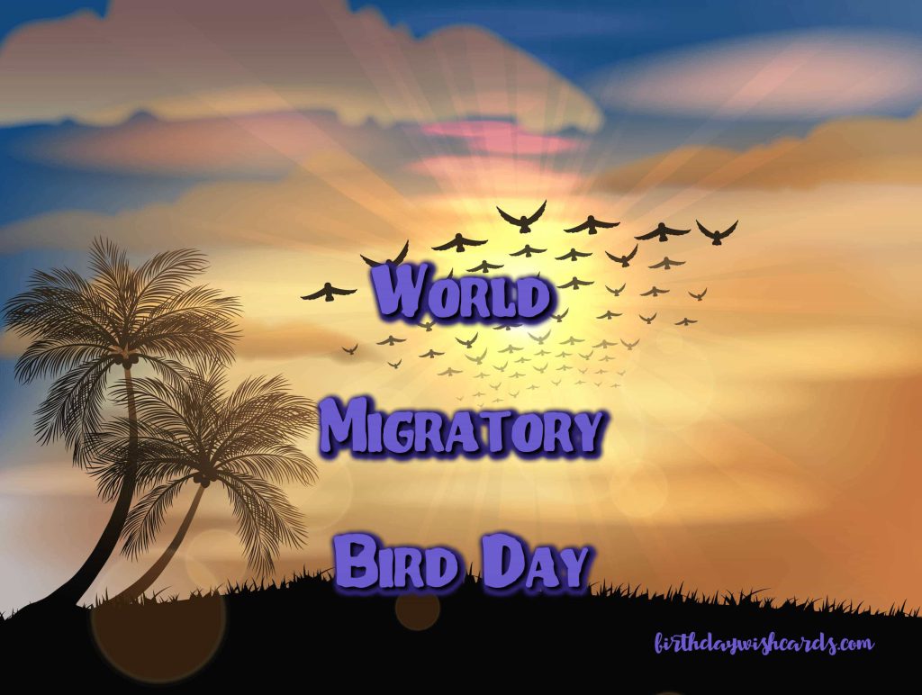 09-Oct World Migratory Bird Day: