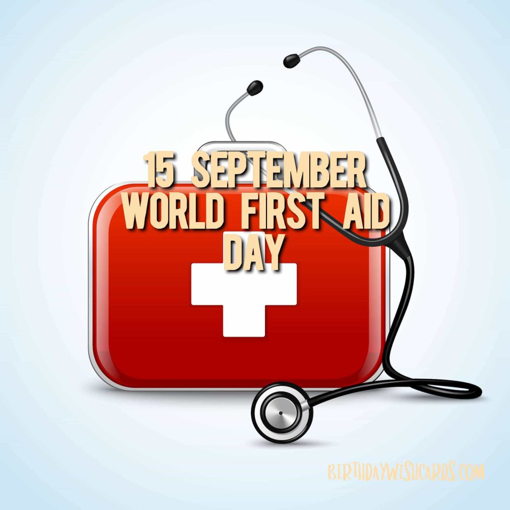 12-September World First Aid Day: