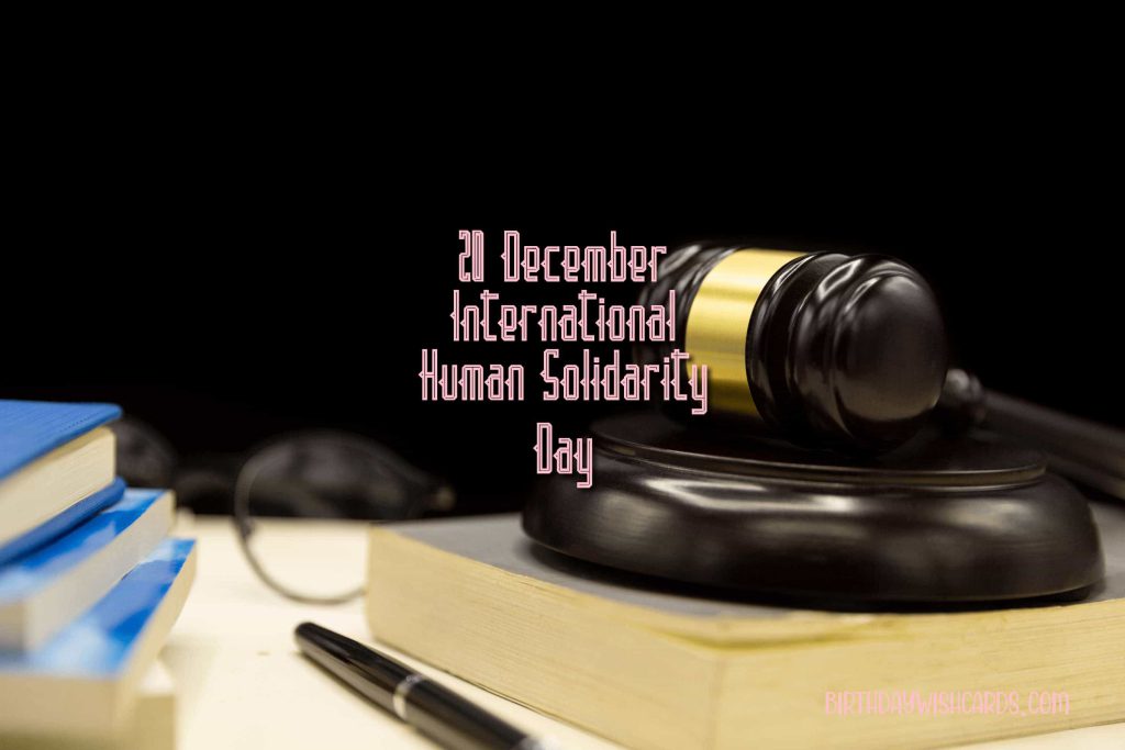 International Human Solidarity Day