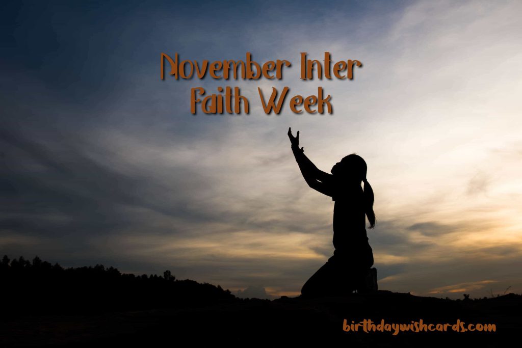 14-21 November Inter Faith Week: