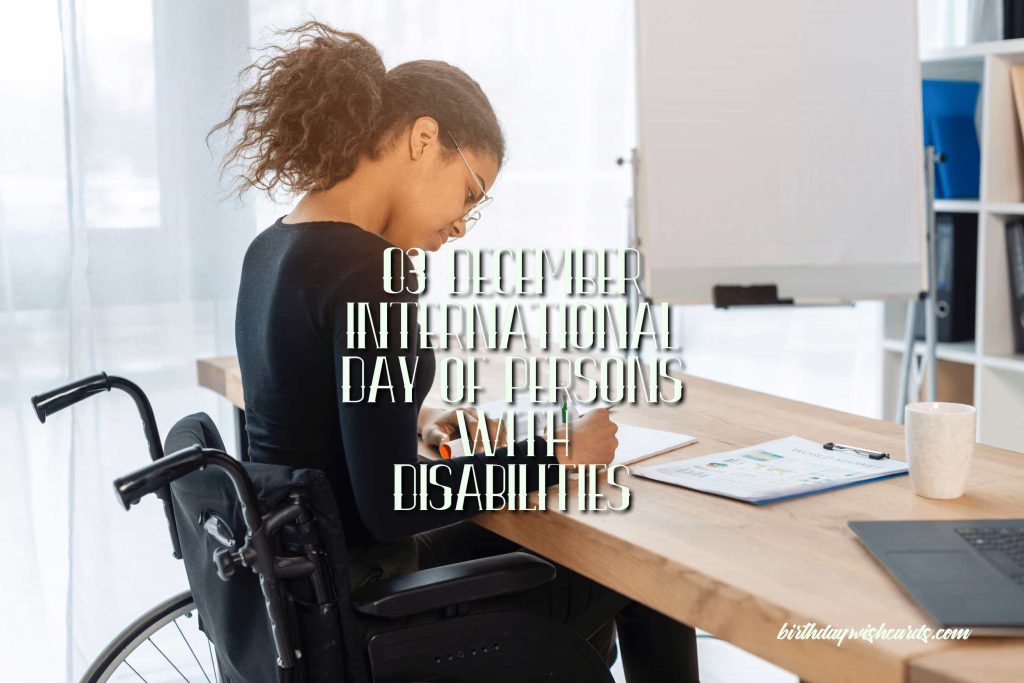International Day of Persons with Disabilities