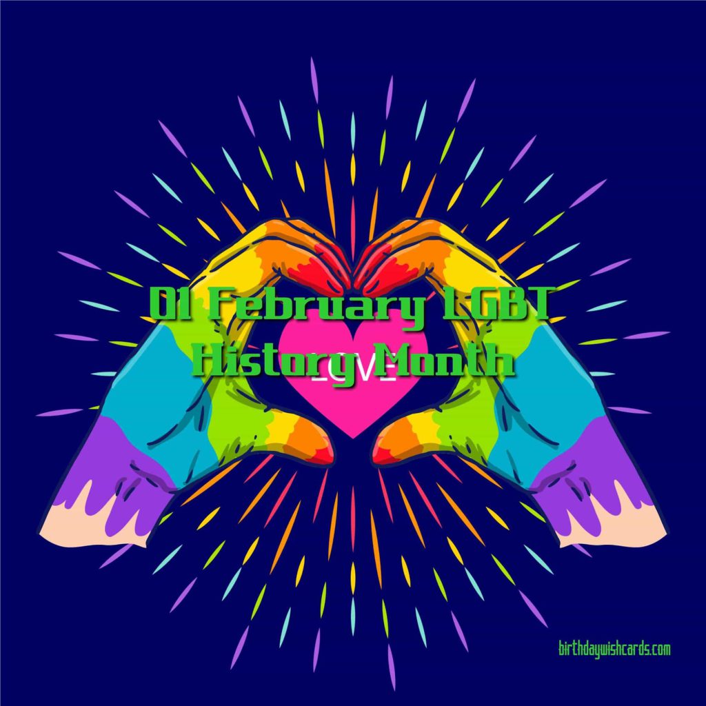 01-February LGBT History Month:
