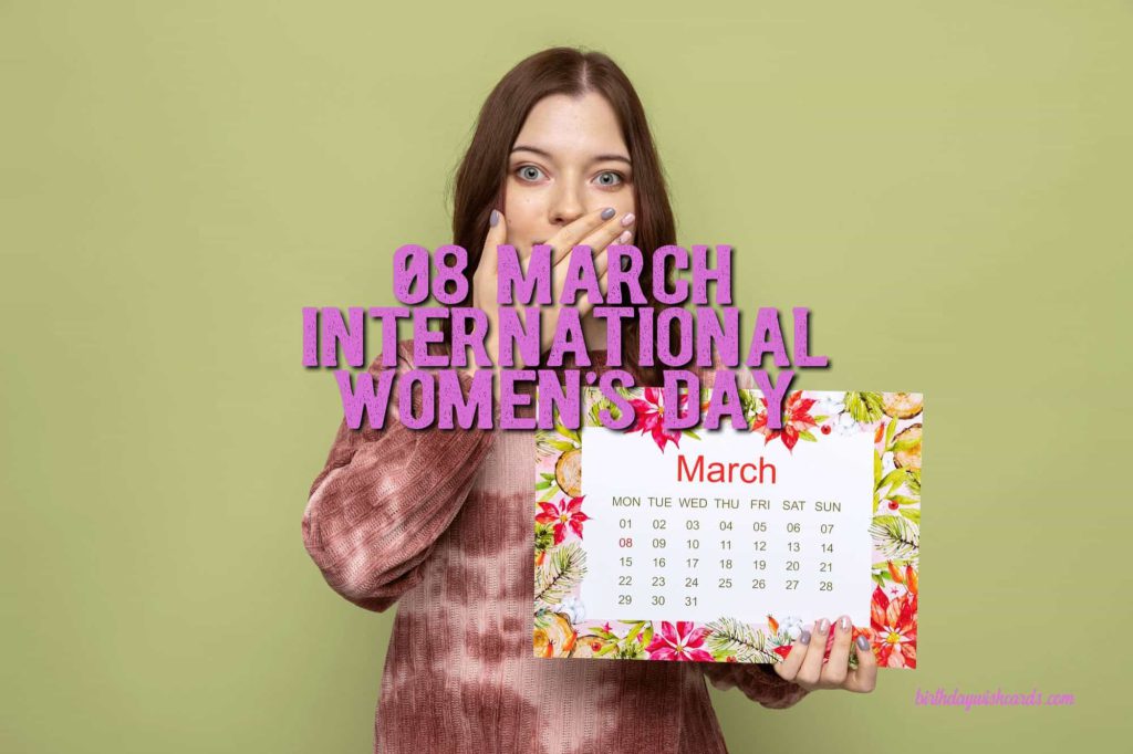 8-March International Women Day: