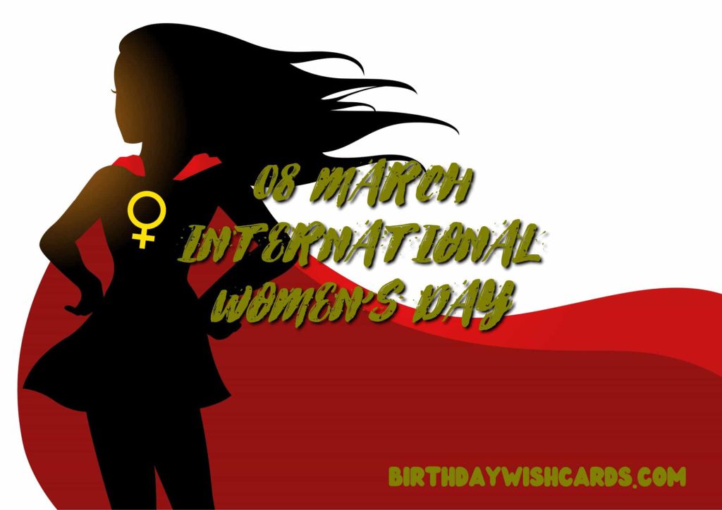 8-March International Women Day: