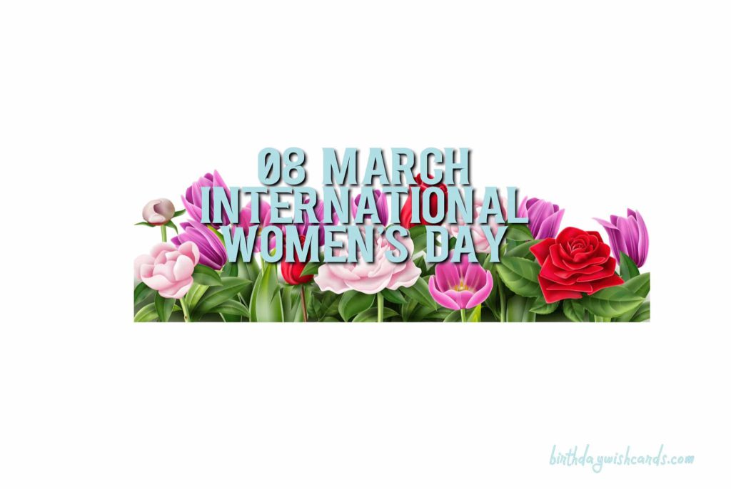 8-March International Women Day:
