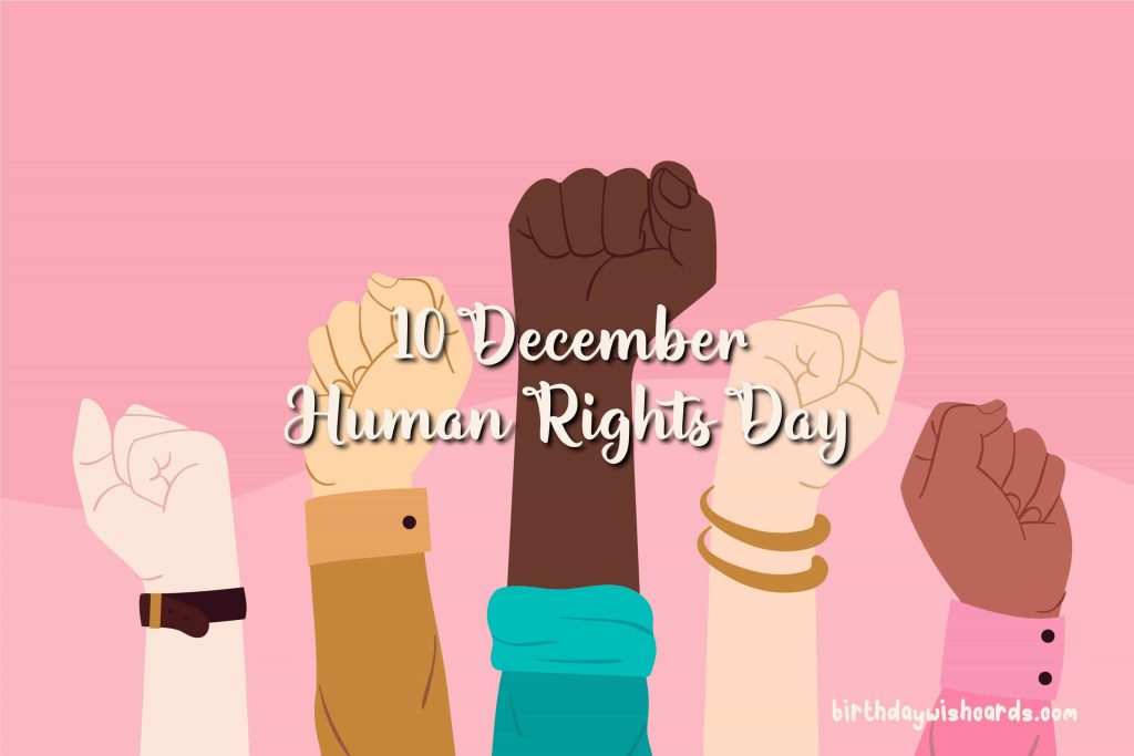 10-December Human Rights Day: