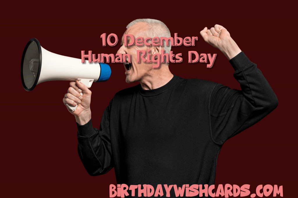 10-December Human Rights Day: