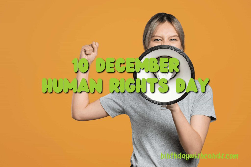 10-December Human Rights Day: