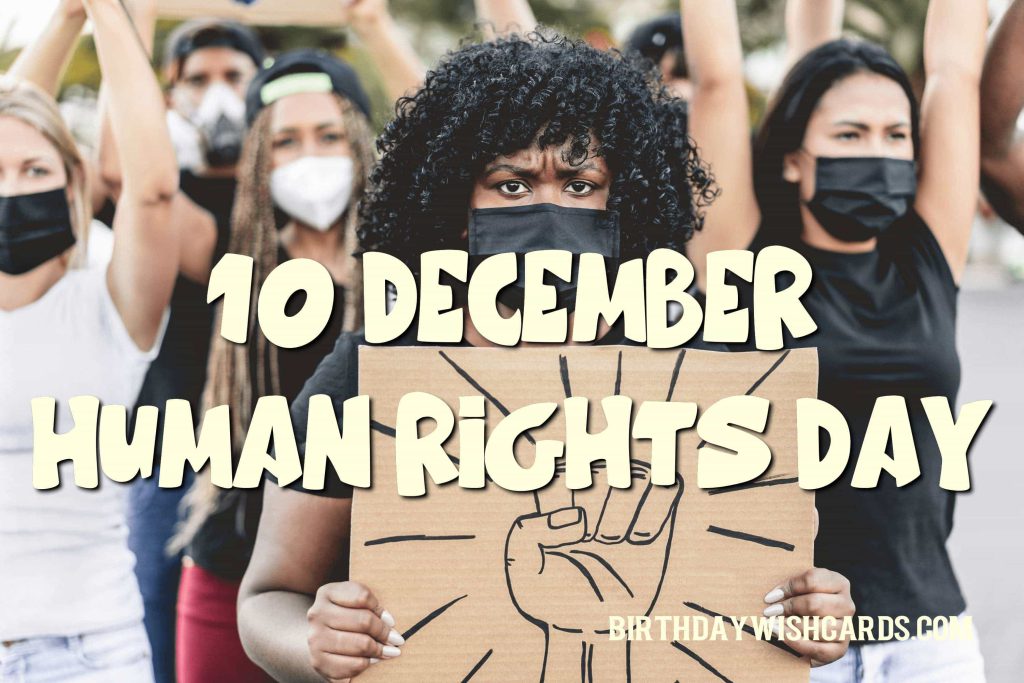 10-December Human Rights Day: