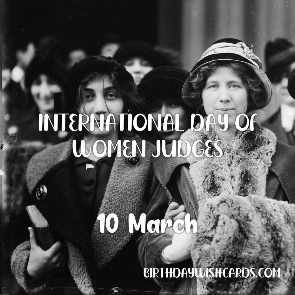 10-March International Day of Women Judges: