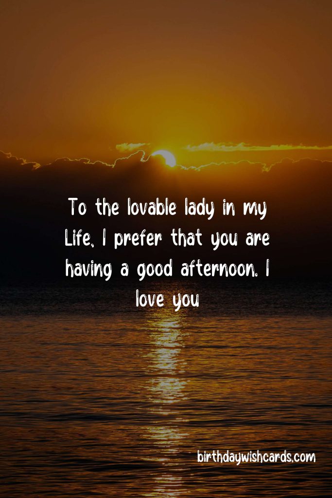 Good Afternoon Messages for Girlfriend: