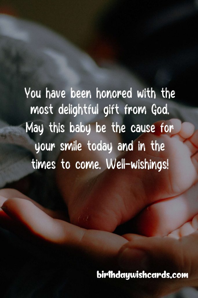 Congratulation messages for a New Born Baby:
