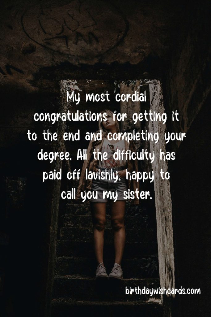 Congratulation Messages for getting a Ph.D.: