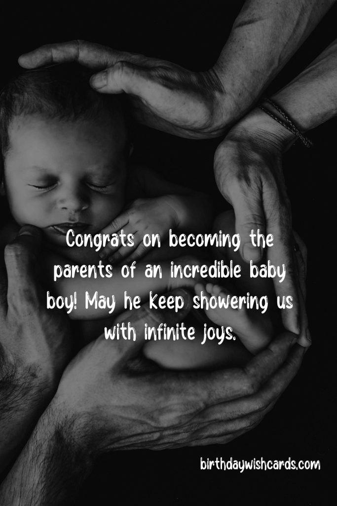Congratulation messages for a New Born Baby: