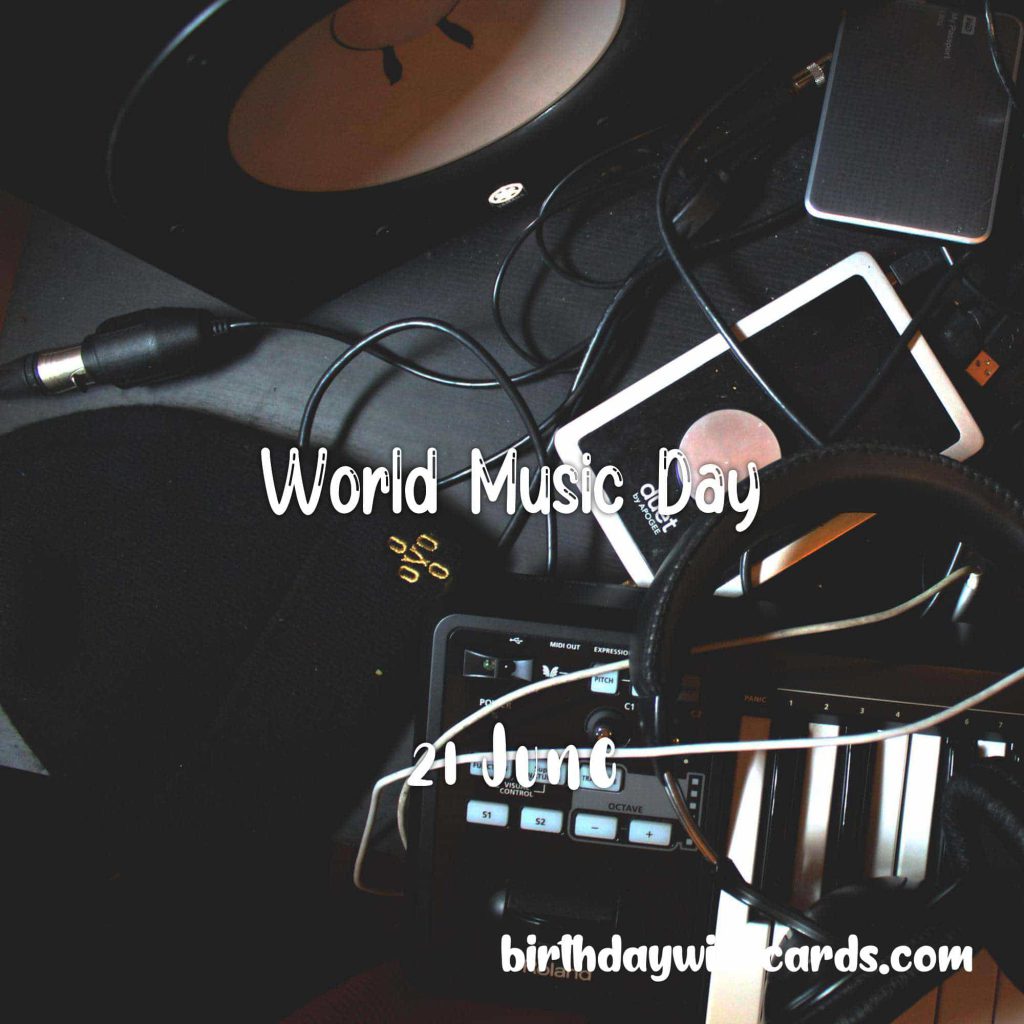 21-June World Music Day: