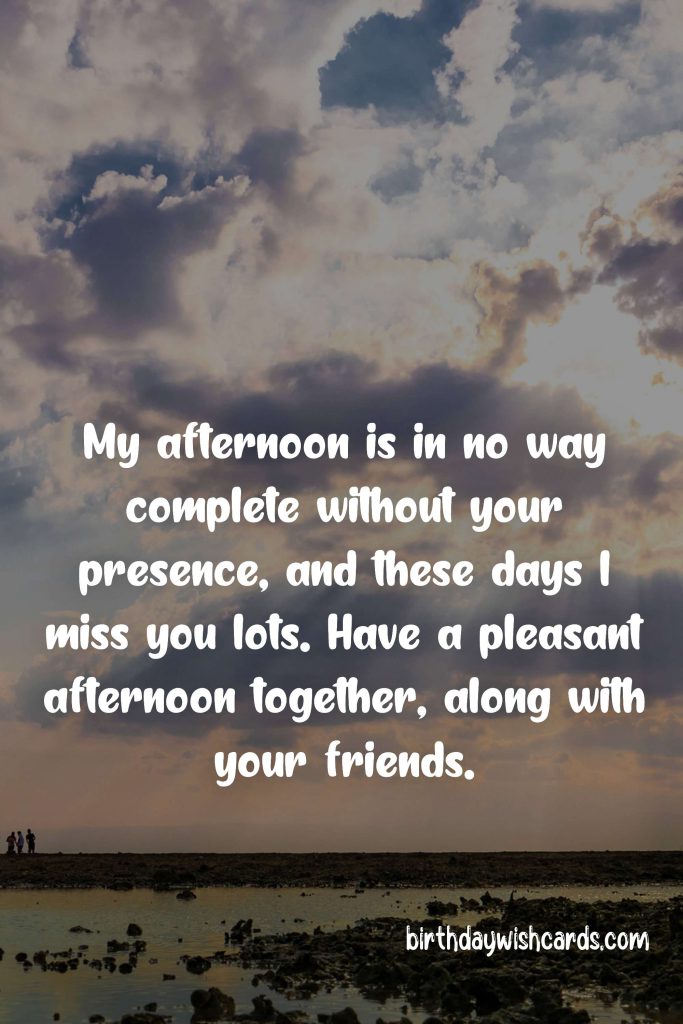 Good Afternoon Messages for Wife: