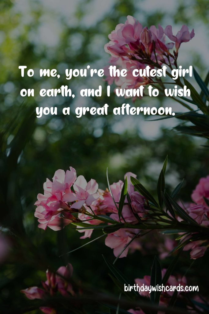 Good Afternoon Messages for Wife: