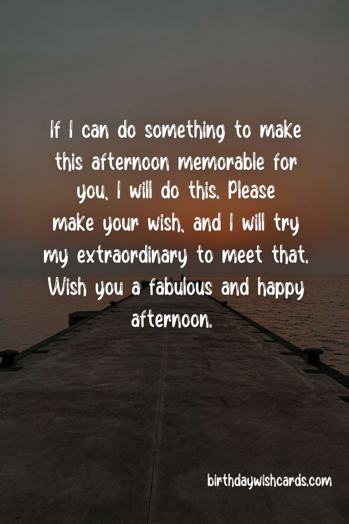 Good Afternoon Messages for Wife: