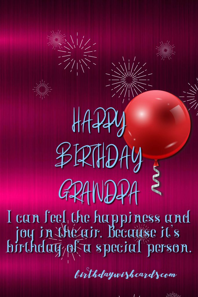 Happy Birthday GrandPa!