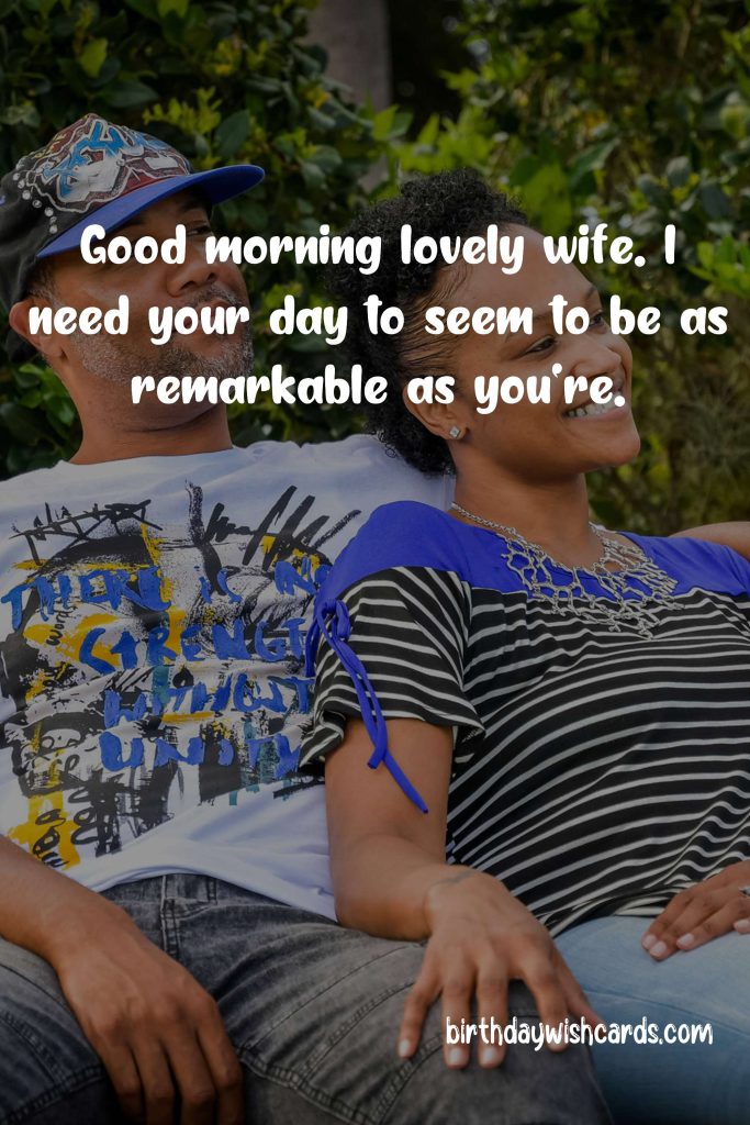 Good Morning Messages for Wife: