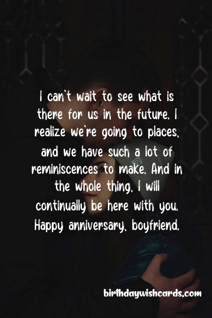 Lovely Collection of Anniversary Messages for your Boyfriend: