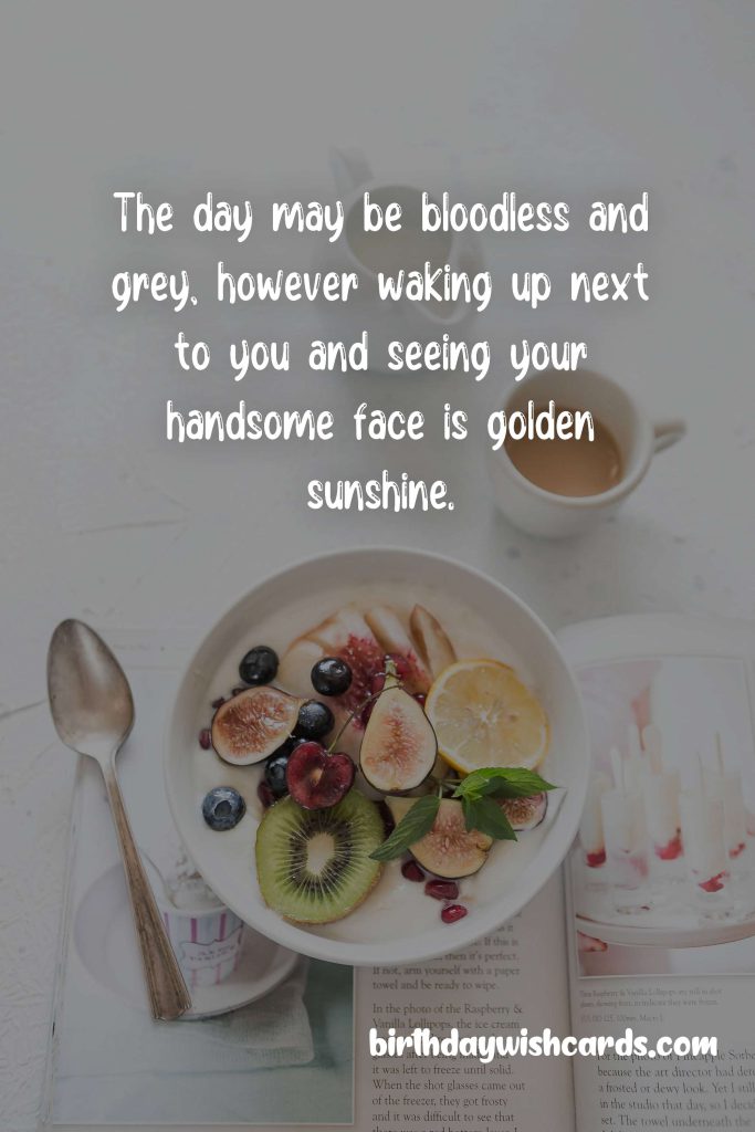 Good Morning Messages for Husband: