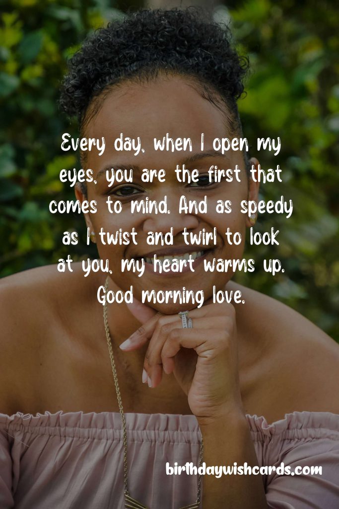 Good Morning Messages for Wife: