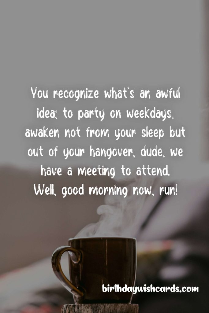 Good Morning Messages for Friends: