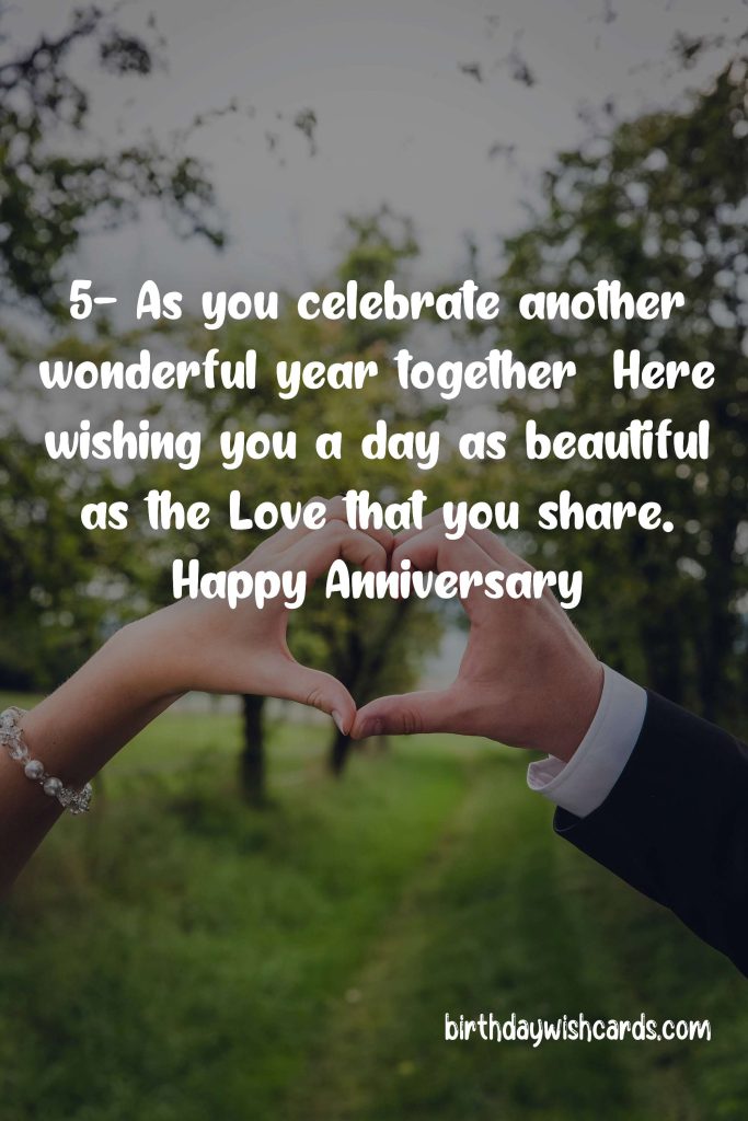 Sweet and Heartfelt Wedding Anniversary Messages and Quotes: