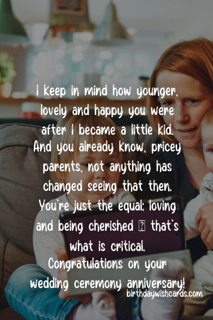 Beautiful Anniversary Messages for Parents:
