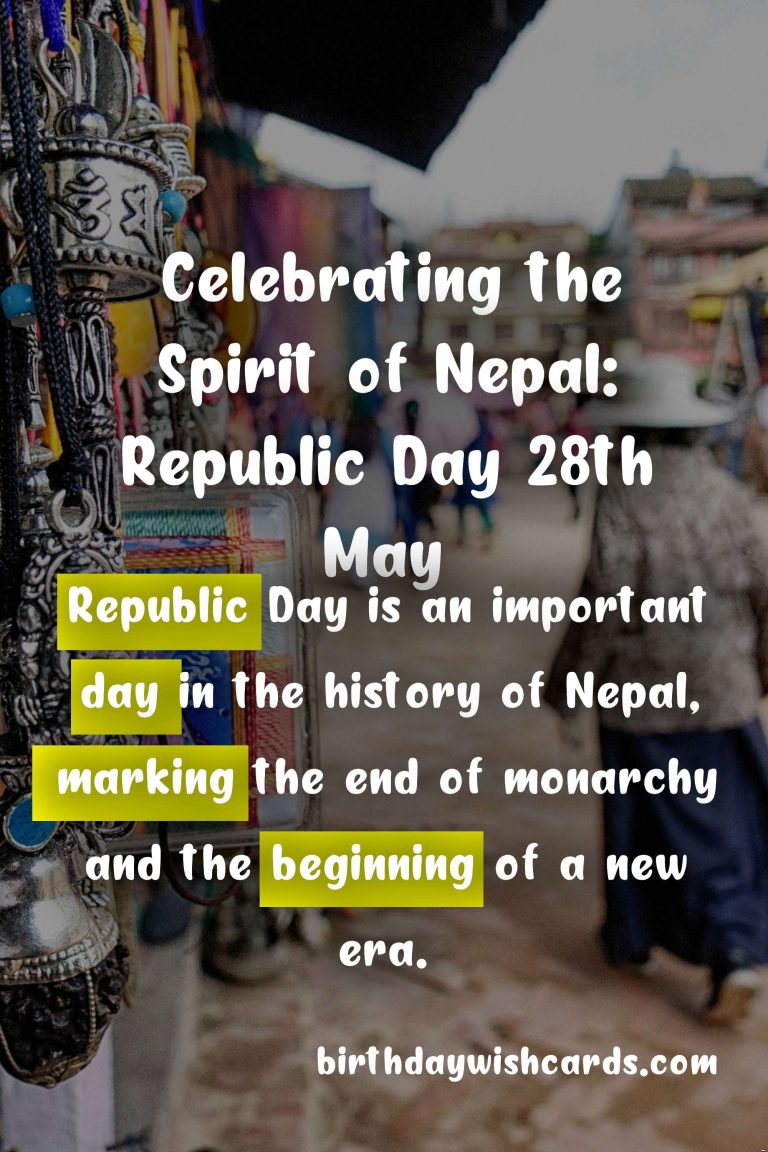 Republic Day - 28th May: Celebrating the National Pride of Nepal!