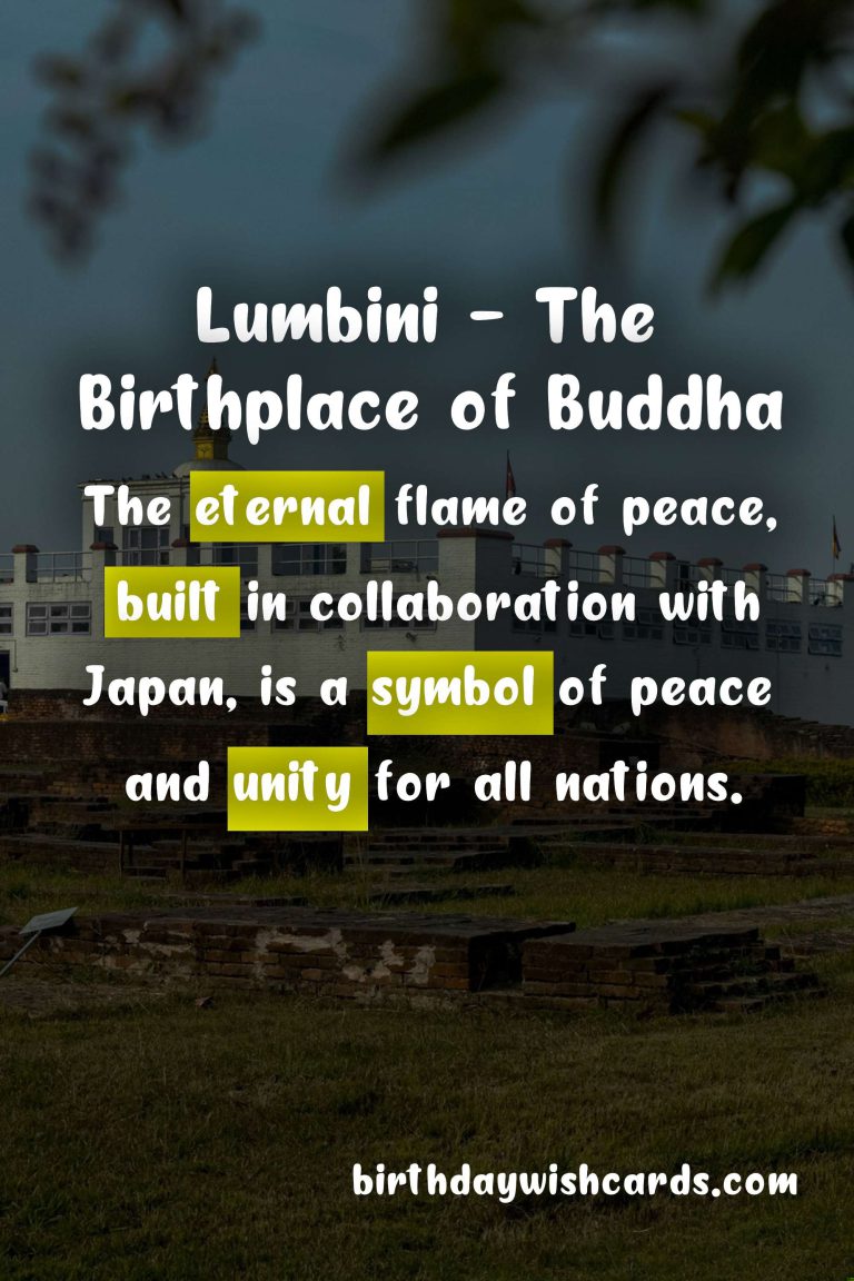 Celebrate Lumbini Day on 1st May – A Journey Through the Birthplace of Buddha