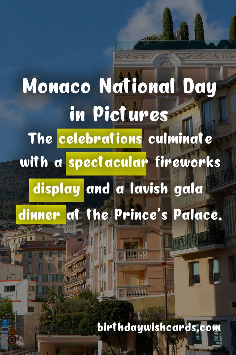 Celebrate in Style: Monaco National Day (November 19)