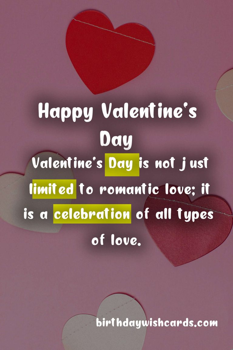 Valentine’s Day – The Day of Celebrating Love