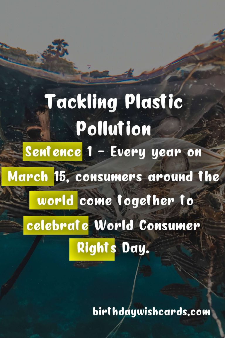 March 15 – World Consumer Rights Day: Awareness and Protection for Consumers