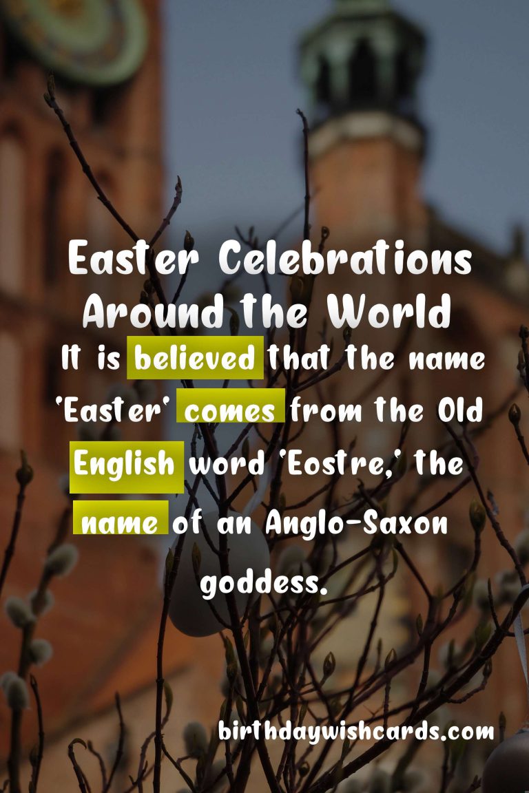 Celebrate Easter on April 4 with Joy and Happiness