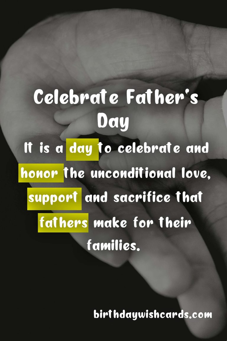 Celebrate Father’s Day on June 19
