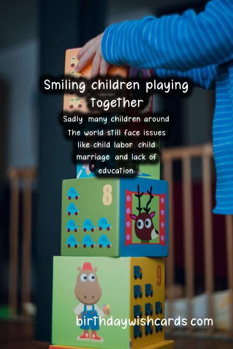 A Day to Celebrate: Children’s Day!