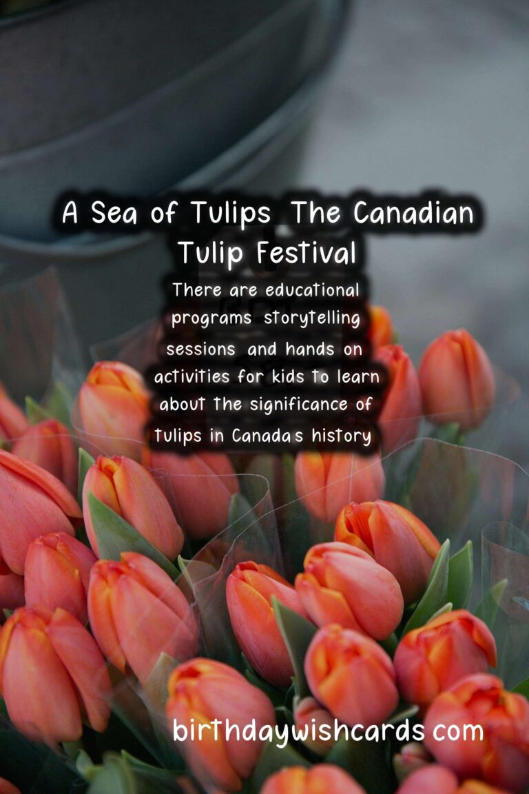 All About the Canadian Tulip Festival: A Celebration of Canada’s Rich History and Beautiful Flora in May