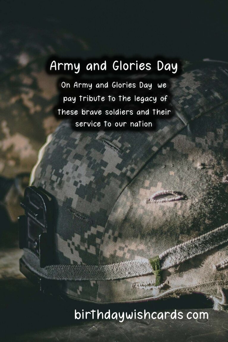 Army and Glories Day – July 05