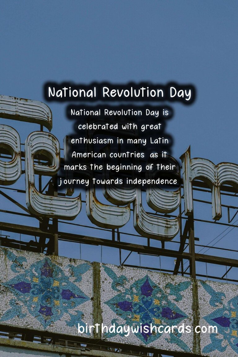 August 10 - Day of National Revolution: Remembering the Importance of this Historical Event