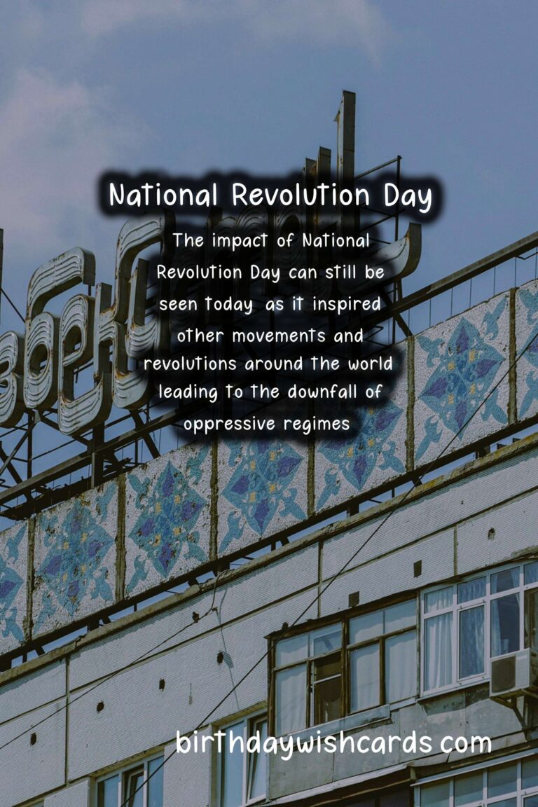 August 10 - Day of National Revolution: Remembering the Importance of this Historical Event