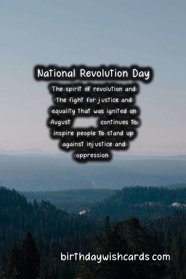 August 10 - Day of National Revolution: Remembering the Importance of this Historical Event