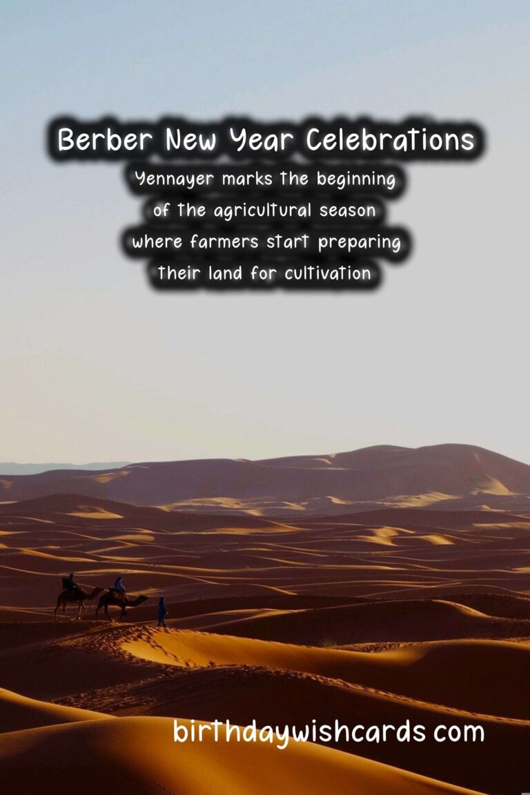 Celebrate Berber New Year (Yennayer) with Rich Cultural Traditions and Festivities