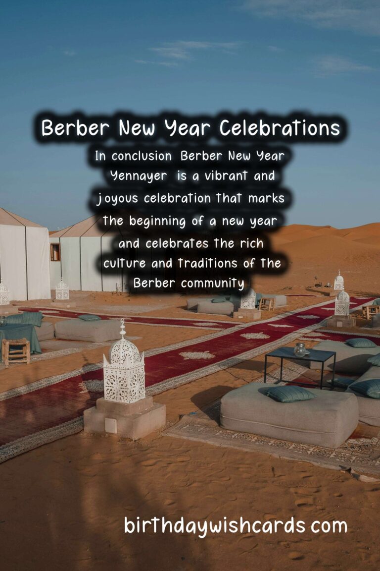 Celebrate Berber New Year (Yennayer) with Rich Cultural Traditions and Festivities