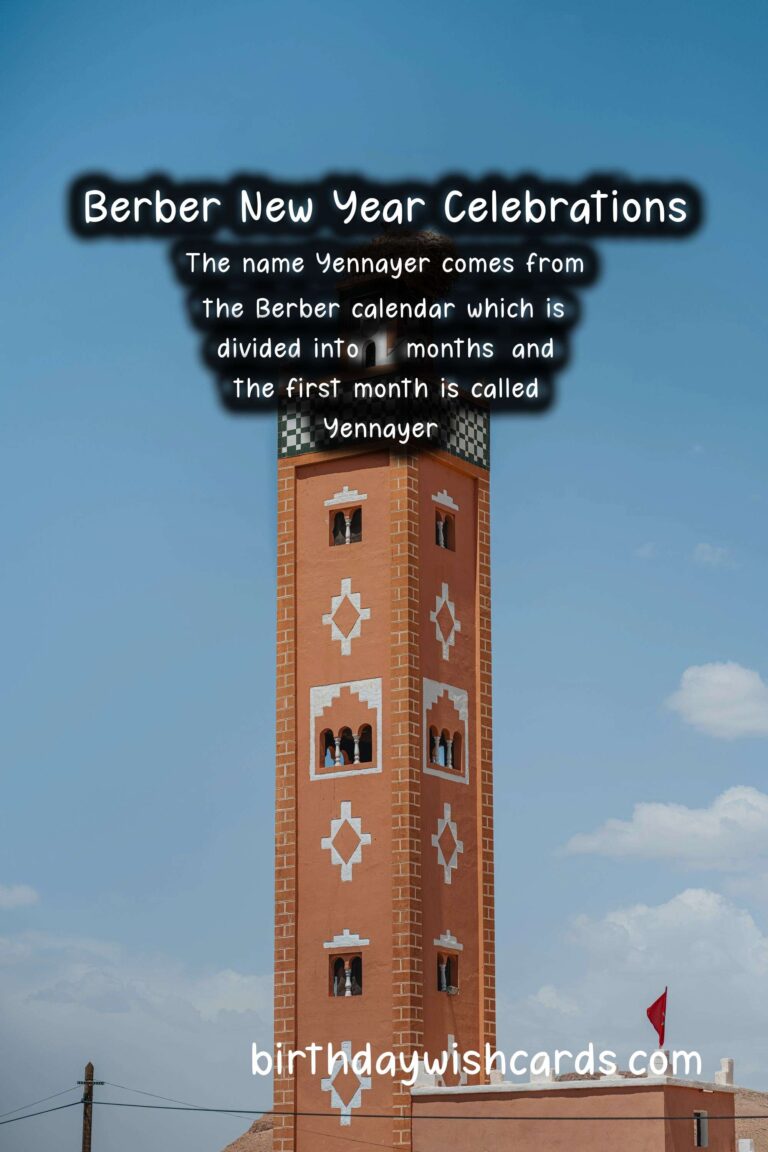 Celebrate Berber New Year (Yennayer) with Rich Cultural Traditions and Festivities