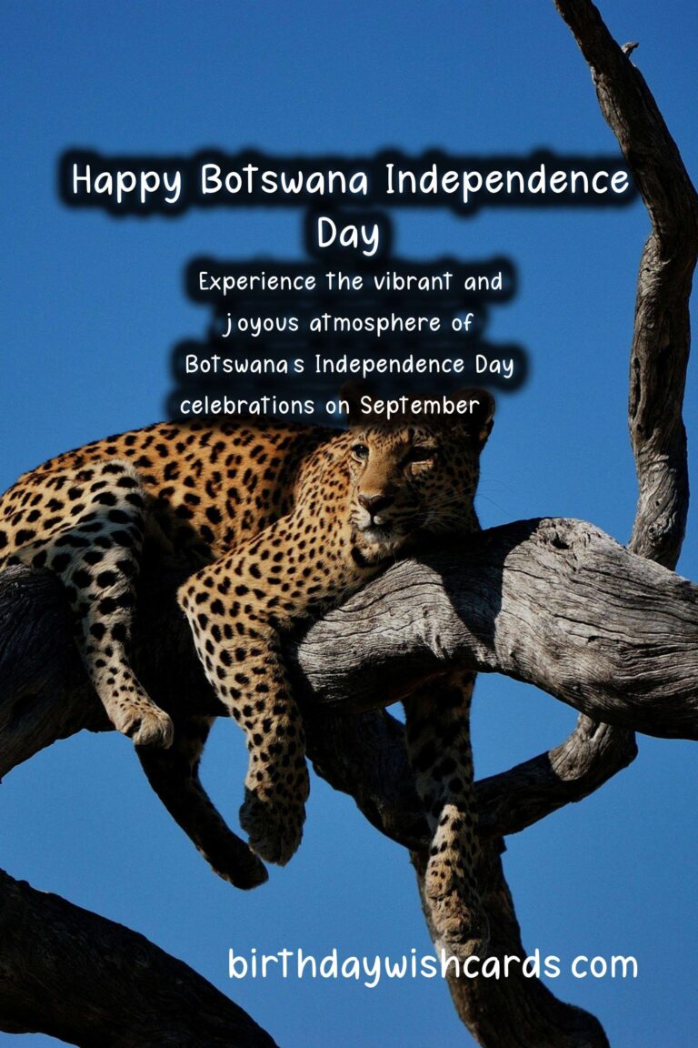 Celebrate Botswana Independence Day on September 30 with these Exciting Activities