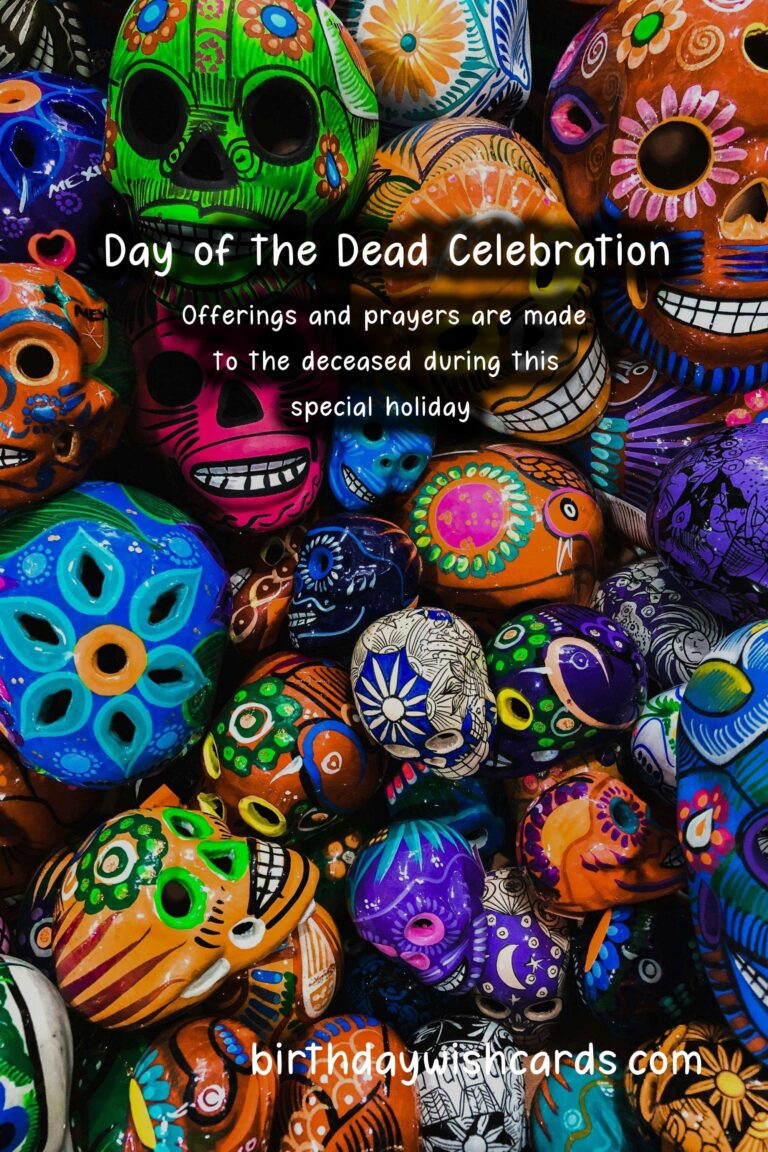 Celebrate Day of the Dead on November 01
