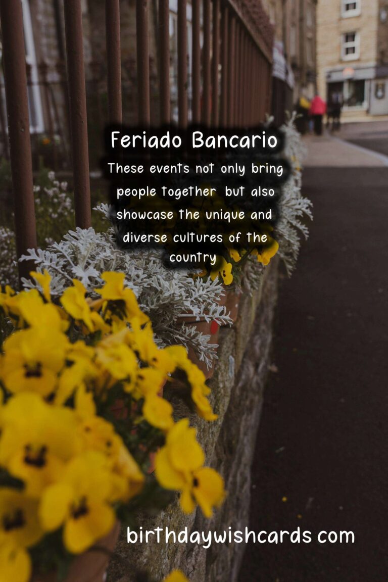 Celebrate Feriado Bancario (Bank Holiday) - September 5