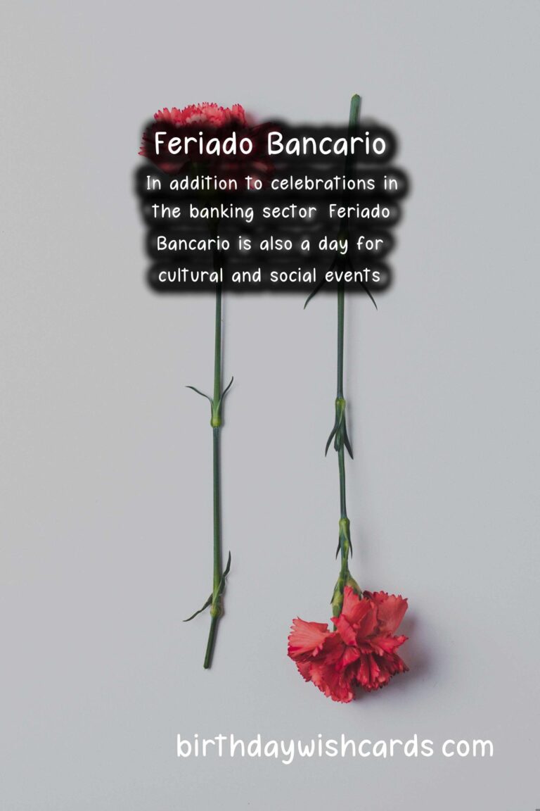 Celebrate Feriado Bancario (Bank Holiday) - September 5